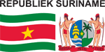 vlag en wapen republiek Suriname